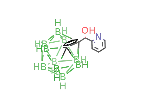 HOCH(C<sub>5</sub>H<sub>4</sub>N)C<sub>2</sub>B<sub>10</sub>H<sub>10</sub>C<sub>6</sub>H<sub>5</sub>