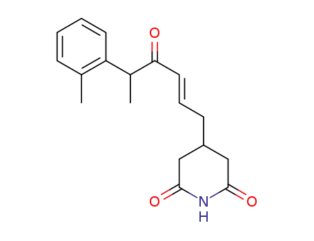 (E)-4-(4-oxo-5-o-tolylhex-2-enyl)piperidin-2,6-dione