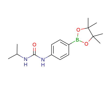 1-Isopropyl-3-[4-(4,4,5,5-tetramethyl-1,3,2-dioxaborolan-2-yl)phenyl]urea