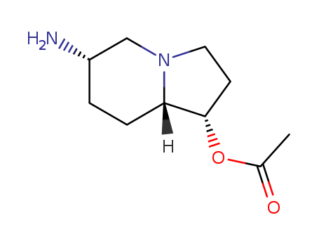[(1S,6S,8aS)-6-amino-1,2,3,5,6,7,8,8a-octahydroindolizin-1-yl] acetate