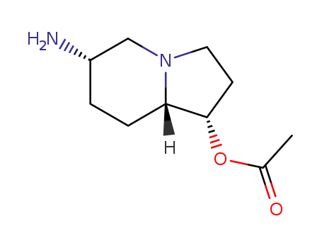 Molecular Structure of 20084-93-9 (slaframine)
