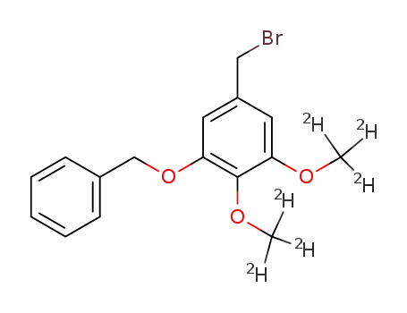 [4,5-(OC<sup>(2)</sup>H<sub>3</sub>)2]-3-(benzyloxy)-4,5-dimethoxybenzyl bromide