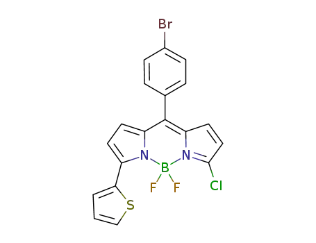 Molecular Structure of 1204193-17-8 (C<sub>19</sub>H<sub>11</sub>BBrClF<sub>2</sub>N<sub>2</sub>S)