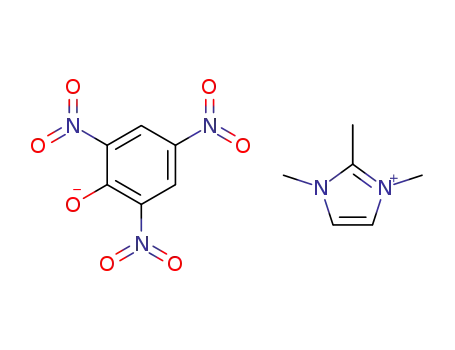 Molecular Structure of 941584-22-1 (1,2,3-trimethylimidazolium picrate)