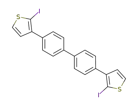 4,4;-bis(2-iodo-3-thienyl)biphenyl