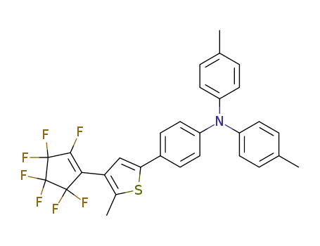 1-(5-{4-[bis(4-methylphenyl)amino]phenyl}-2-methylthiophen-3-yl)-2,3,3,4,4,5,5-heptafluorocyclopentene