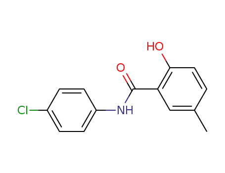 2-hydroxy-5-methyl-benzoic acid-(4-chloro-anilide)