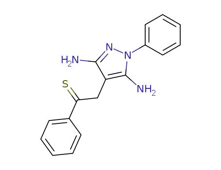 3,5-diamino-4-thiophenacyl-2-phenylpyrazole