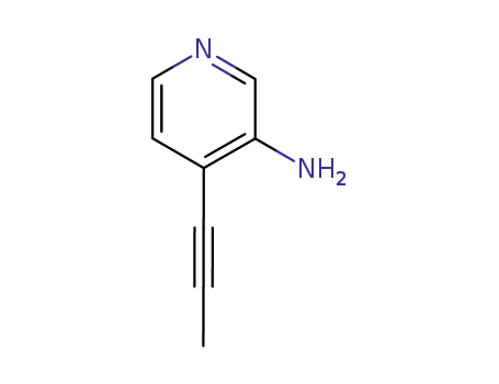 3-Pyridinamine, 4-(1-propynyl)- (9CI)