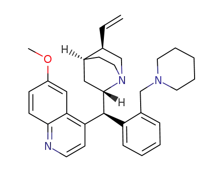 (8S,9S)-6'-methoxy-9-[2-(piperidin-1-ylmethyl)phenyl]cinchonan