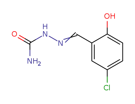 Molecular Structure of 20576-99-2 (Hydrazinecarboxamide, 2-[(5-chloro-2-hydroxyphenyl)methylene]-)