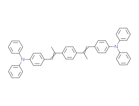 Molecular Structure of 164257-41-4 (4,4',2,2'-(1,4-phenylene)bis(prop-1-ene-2,1-diyl)bis(N,N-diphenylaniline))