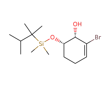 (1S,6S)-2-Bromo-6-[dimethyl-(1,1,2-trimethyl-propyl)-silanyloxy]-cyclohex-2-enol