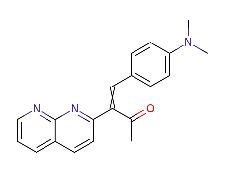 3-Buten-2-one, 4-[4-(dimethylamino)phenyl]-3-(1,8-naphthyridin-2-yl)-