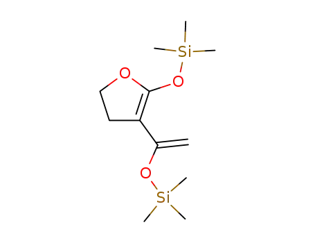 Molecular Structure of 133400-76-7 (4-<1-(trimethylsiloxy)ethenyl>-5-(trimethylsiloxy)-2,3-dihydrofuran)