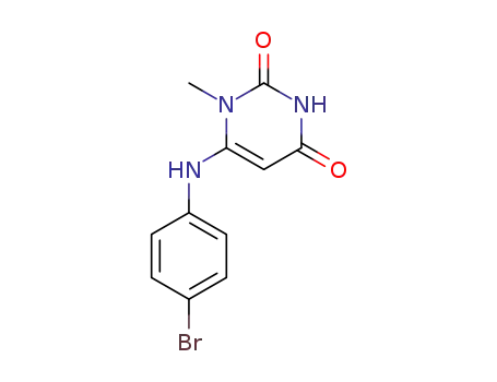 6-(4-bromoanilino)-1-methyluracil