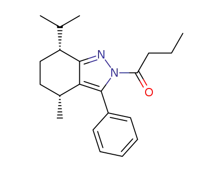 2-butanoyl-3-phenylisomenthopyrazole