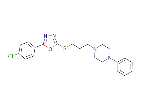 Molecular Structure of 1250257-06-7 (C<sub>21</sub>H<sub>23</sub>ClN<sub>4</sub>OS)