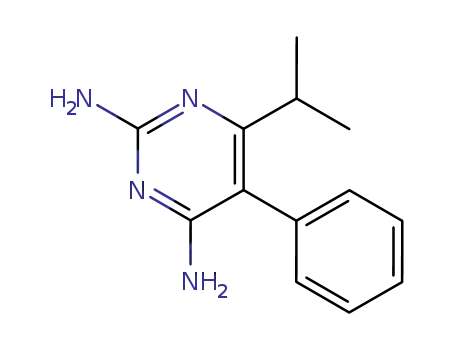 5-phenyl-6-(propan-2-yl)pyrimidine-2,4-diamine