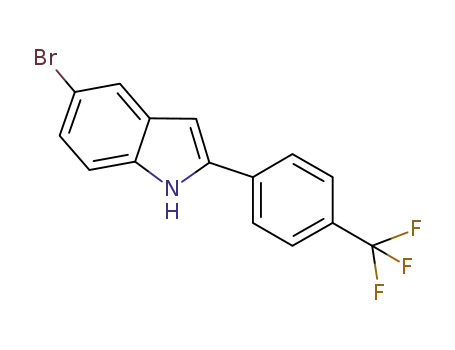5-bromo-2-(4-trifluoromethylphenyl)indole