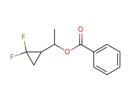 1-(2,2-difluorocyclopropyl)ethyl benzoate