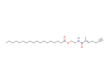 (2E)-N-(2'-stearoyl)ethyl 2-methyl-2-hepten-6-ynamide