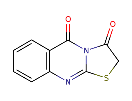 Molecular Structure of 62473-05-6 (5H-Thiazolo[2,3-b]quinazoline-3,5(2H)-dione)