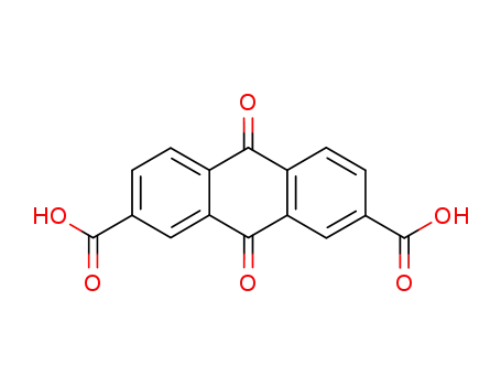 Molecular Structure of 42946-22-5 (2,7-Anthracenedicarboxylic acid, 9,10-dihydro-9,10-dioxo-)