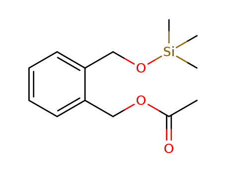 2-((trimethylsilyloxy)methyl)benzyl acetate