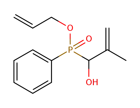 allyl (1-hydroxy-2-methylprop-2-enyl)phenylphosphinate