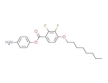 2,3-Difluoro-4-octyloxy-benzoic acid 4-amino-phenyl ester