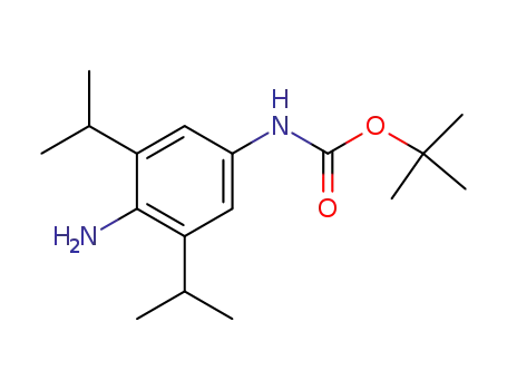 Carbamic acid, [4-amino-3,5-bis(1-methylethyl)phenyl]-,
1,1-dimethylethyl ester