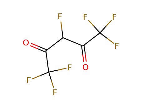Molecular Structure of 77968-17-3 (1,1,1,3,5,5,5-HEPTAFLUOROPENTANE-2,4-DIONE)
