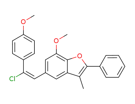 C<sub>25</sub>H<sub>21</sub>ClO<sub>3</sub>