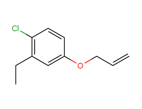 4-allyloxy-1-chloro-2-ethyl-benzene