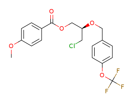 (R)-3-Chloro-2-((4-(trifluoroMethoxy)benzyl)oxy)propyl 4-Methoxybenzoate