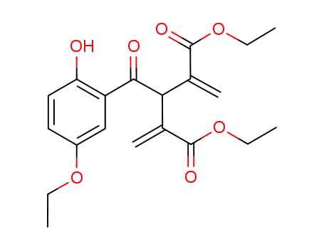 diethyl 3-(5-ethoxy-2-hydroxybenzoyl)-2,4-dimethylenepentanedioate