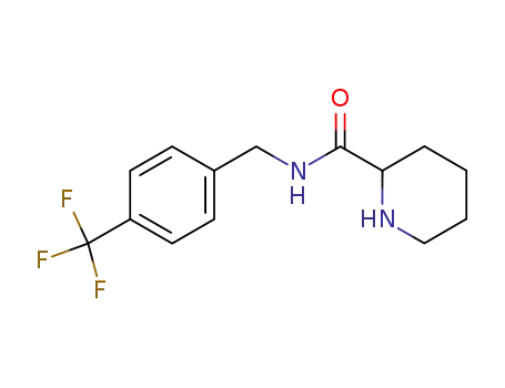 2-Piperidinecarboxamide, N-[[4-(trifluoromethyl)phenyl]methyl]-