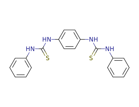 Urea, 3, 3-p-phenylenebis[1-phenyl-2-thio- cas  6279-49-8