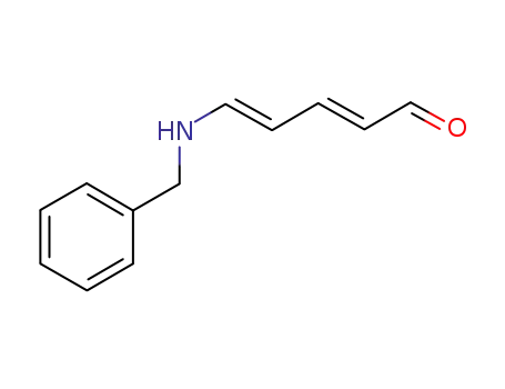 (2E,4E)-5-(benzylamino)penta-2,4-dienal