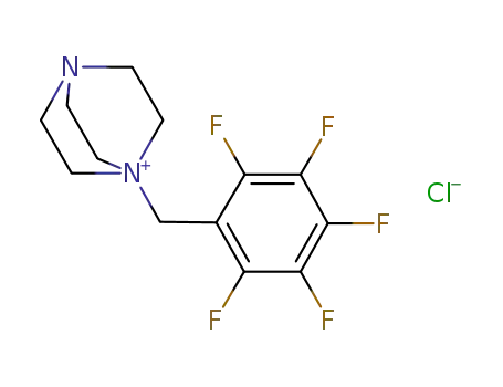 Molecular Structure of 1229616-83-4 (C<sub>13</sub>H<sub>14</sub>F<sub>5</sub>N<sub>2</sub><sup>(1+)</sup>*Cl<sup>(1-)</sup>)