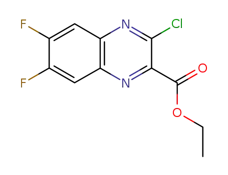 2-Chloro-6,7-difluoro-3-ethoxycarbonylquinoxaline