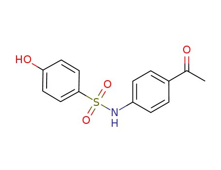 Benzenesulfonamide, N-(4-acetylphenyl)-4-hydroxy-