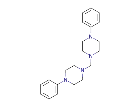 Molecular Structure of 17419-71-5 (1-phenyl-4-[(4-phenylpiperazin-1-yl)methyl]piperazine)