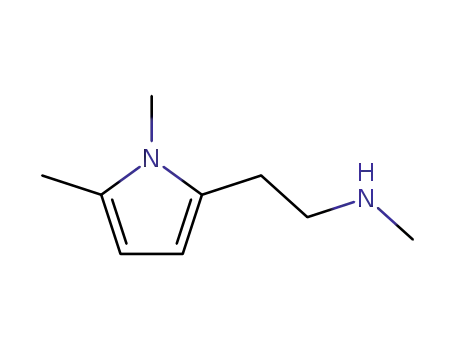 Molecular Structure of 601494-79-5 (1H-Pyrrole-2-ethanamine,N,1,5-trimethyl-(9CI))