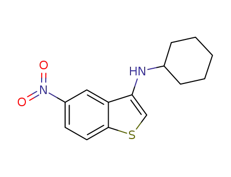 N-cyclohexyl-5-nitrobenzo[b]thiophen-3-amine