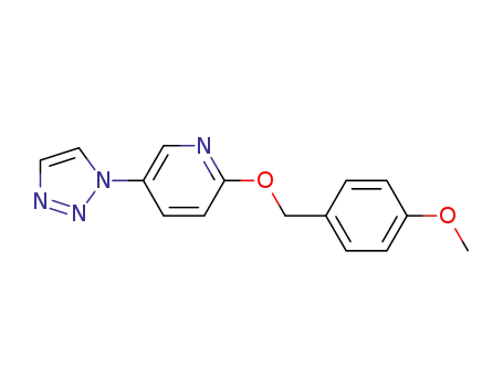 5-(1H-1,2,3-triazol-1-yl)-2-(4'-methoxybenzyloxy)pyridine