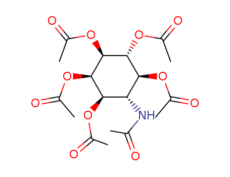 Inositol,1-acetamido-1-deoxy-, 2,3,4,5,6-pentaacetate, L-muco- (8CI)