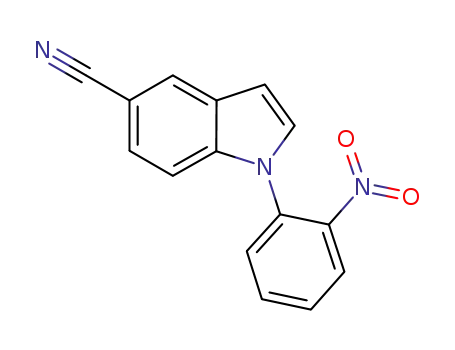 5-cyano-1-(2-nitrophenyl)-1H-indole
