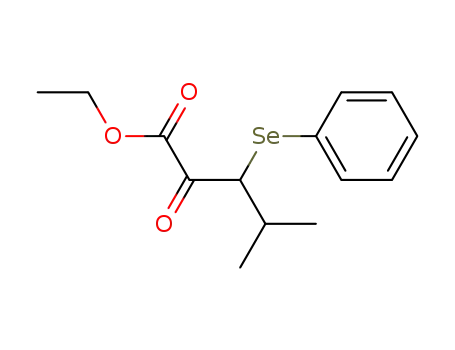 Ethyl 4-methyl-2-oxo-3-(phenylselanyl)pentanoate